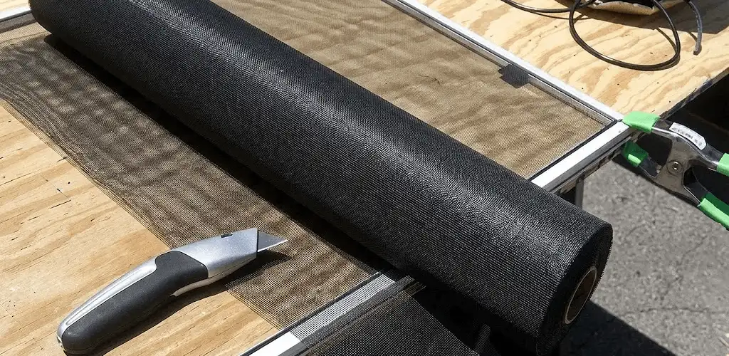 Window screen replacement materials and tools for screen repair in Erie, PA